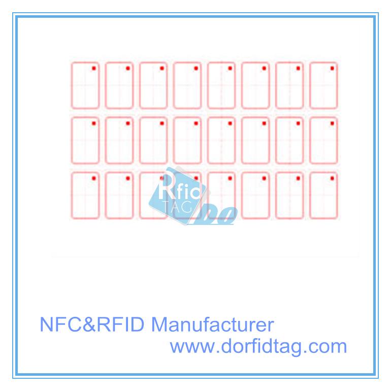 13.56MHz Mifare Ultralight PVC RFID Inlay Supplier